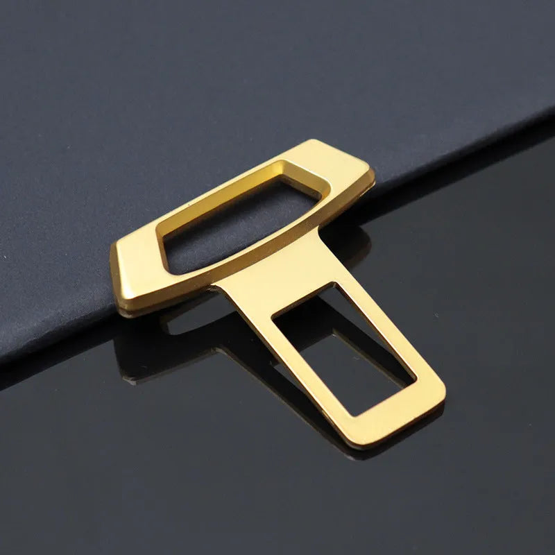 Aluminium car interior silencer insert in matte black, gold, and silver colour options.