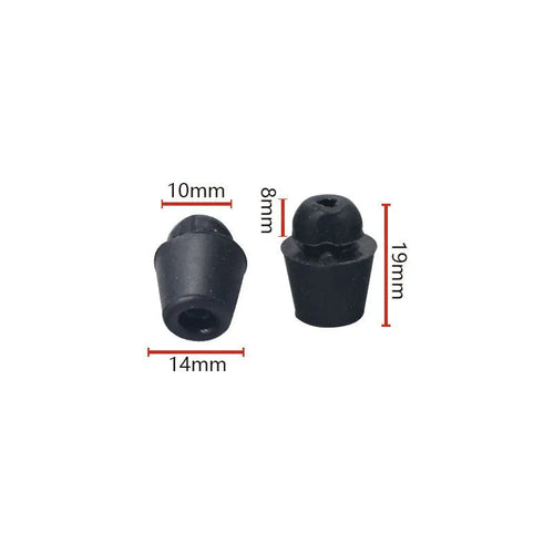 Ten X16 colour rubber automobile buffer clips for vibration reduction