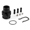 Black and titanium vacuum adapter tee for second generation engine vacuum line connections