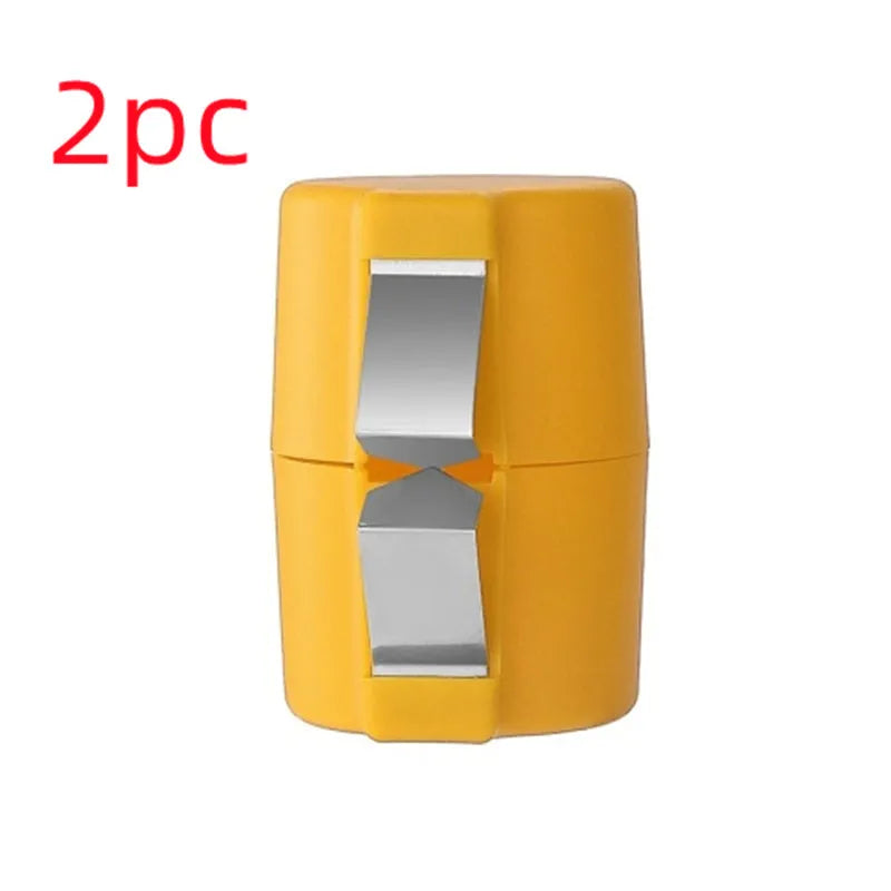 A lightweight egg shell opener and beater kitchen tool in a choice of colours.