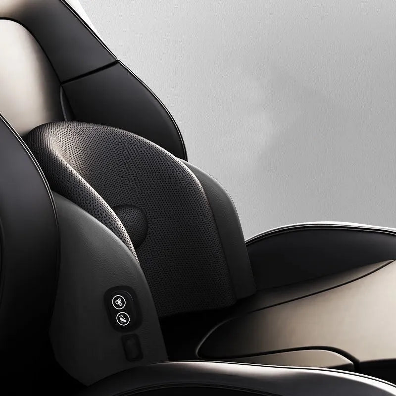 Car massage cushion with memory cotton construction and electric massage function