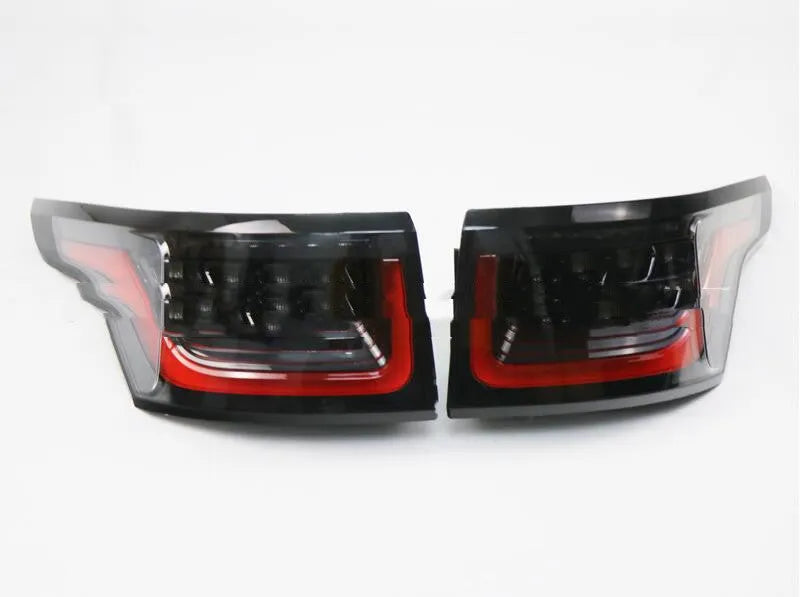 Pair of LED brake light units for car rear bumper, IP66 waterproof rated.