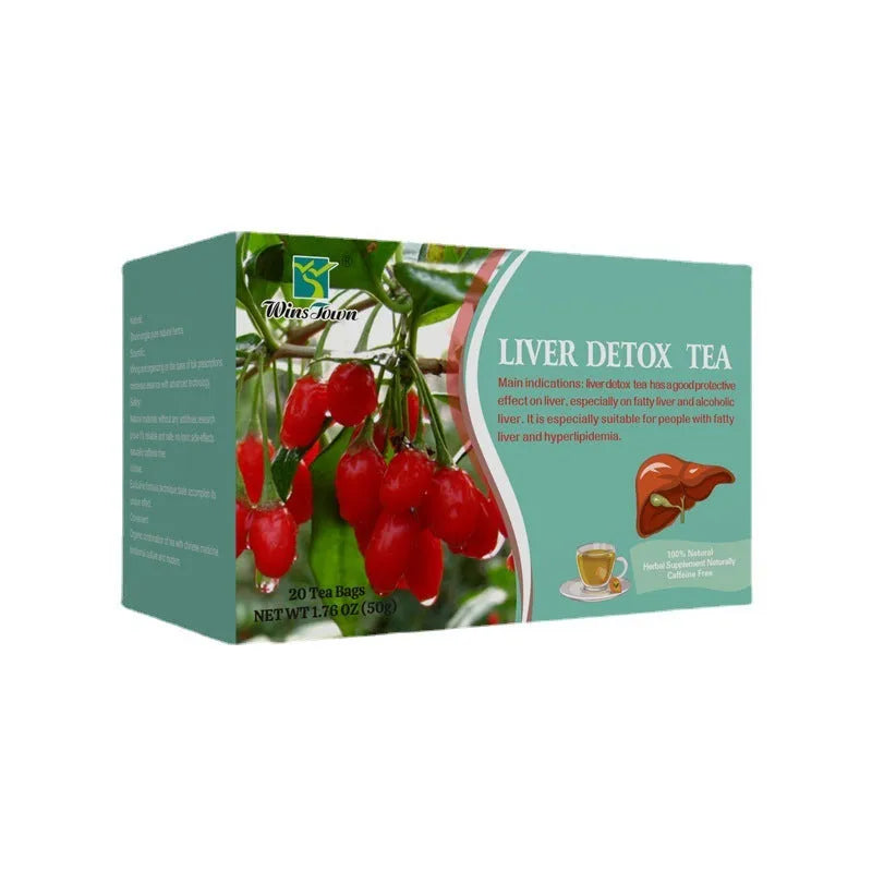 Box of 50g herb substitutional loose leaf tea with medicinal food homology ingredients.