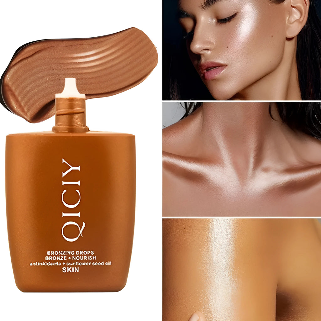 30ml brightening cream liquid bottle for face and body with four colour tone options
