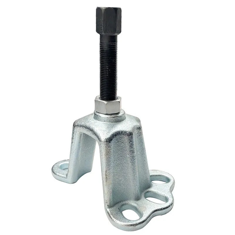 Chrome vanadium steel brake drum and wheel hub puller tool shown with three style options A, B, and C.