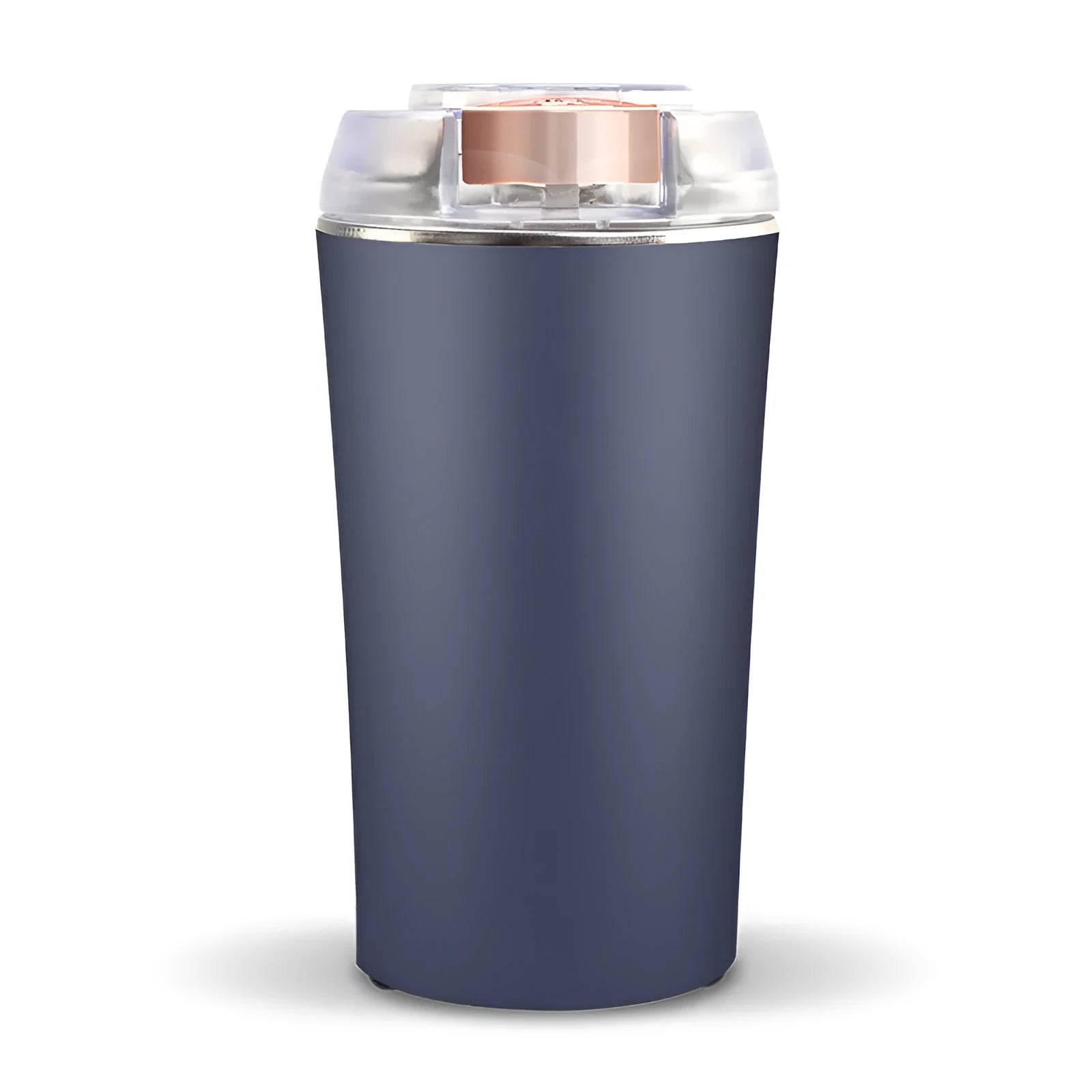 Blue stainless steel mini flour mill and grinder machine for chillies, peppers and grains