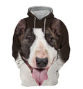 Men's 3D digital printing pullover hoodie in DZLMS-558 colour, loose fit with stick pocket