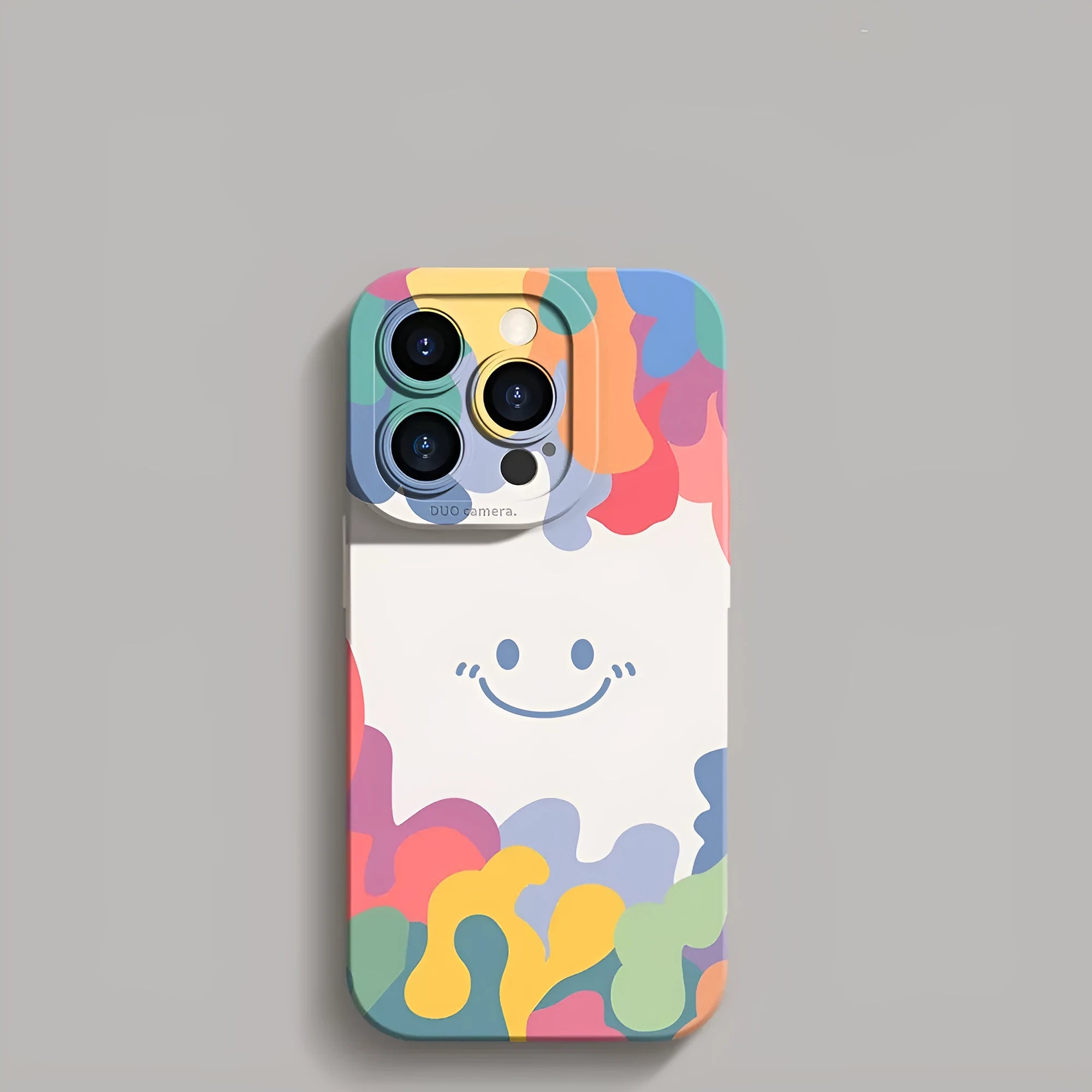 Fashion drop-resistant all-inclusive TPU phone case for iPhone in antique white