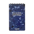 A5 waterproof spiral notebook with stone paper in camouflage pattern colour