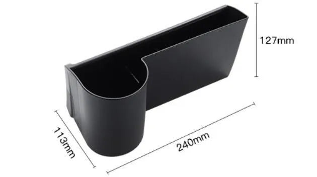 Tesla Model 3 and Model Y dashboard cup holder with waterproof plastic construction