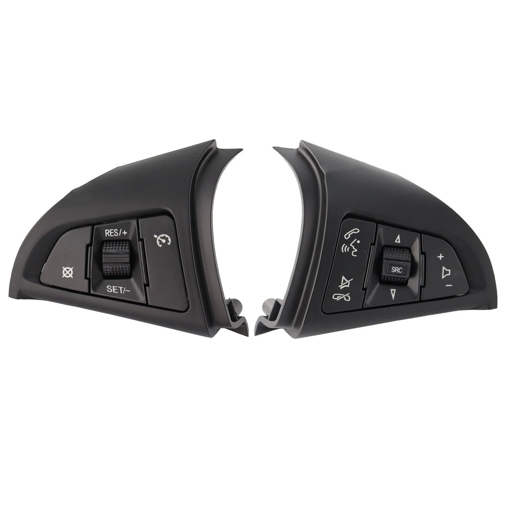 Steering wheel cruise control switch for 09-14 Chevrolet Cruze, left 96892140 or right 96892135.