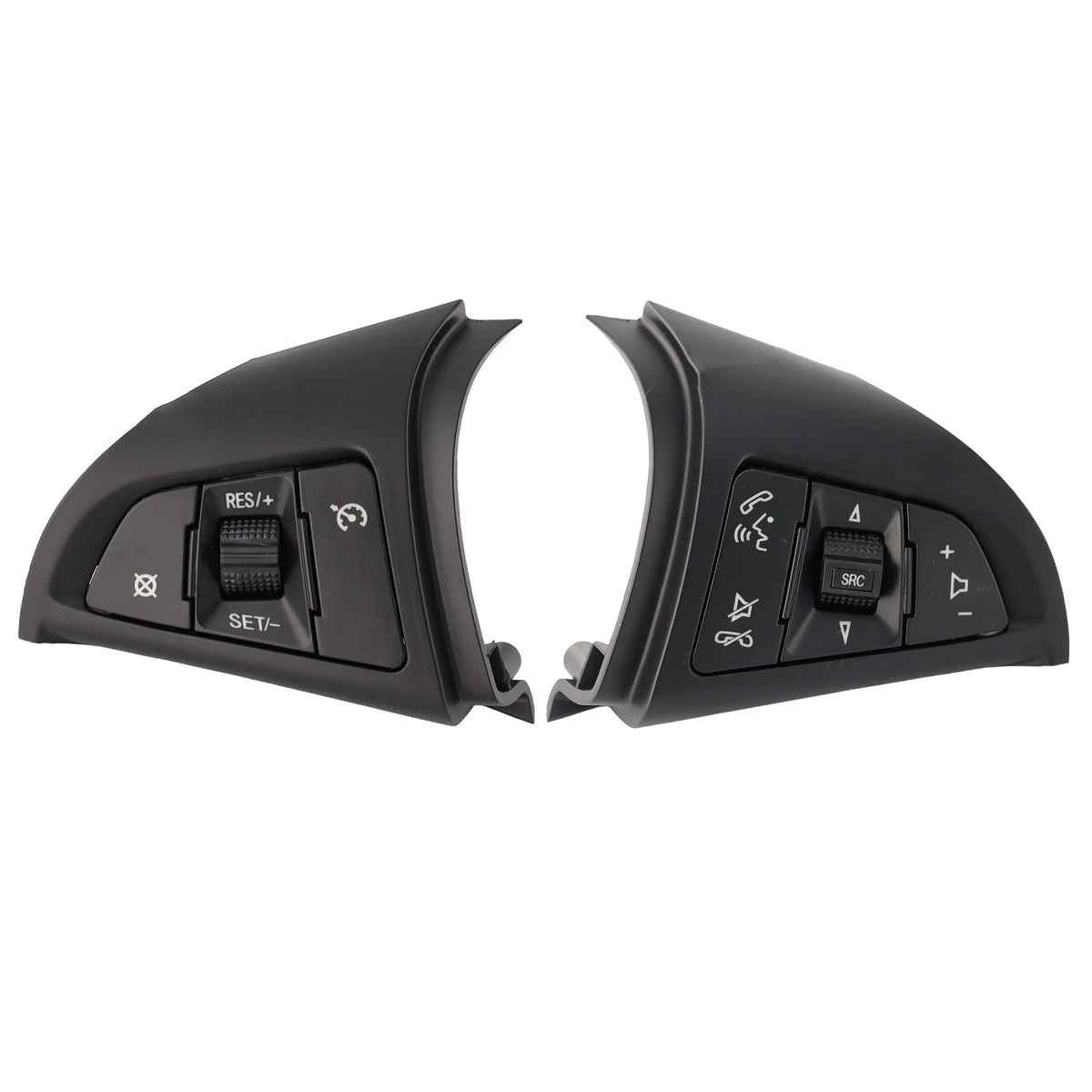Steering wheel cruise control switch for 09-14 Chevrolet Cruze, left 96892140 or right 96892135.