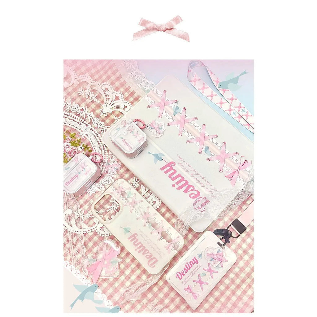 Acrylic iPad protective case with pen slot in ballet strap colour, compatible with multiple iPad sizes