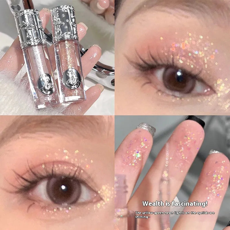 Ballet liquid eye shadow bottle in one of five shades: Star Man Sakura Field, Doll Logs, Butterfly Paradise, Nutcracker, or Pillow Fairy Tales.