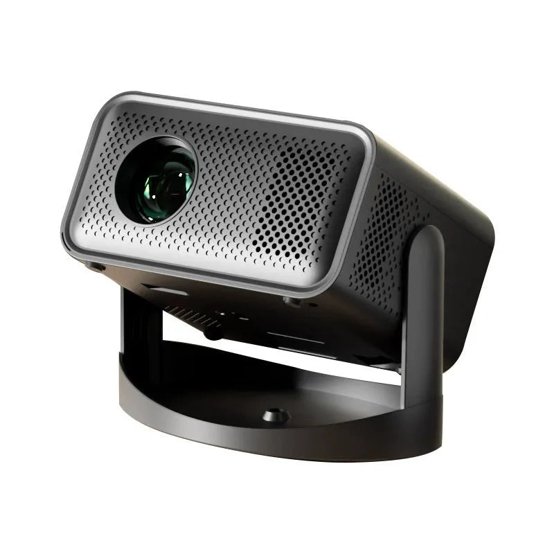 V18 wireless projector in black with 720p resolution and multiple plug options