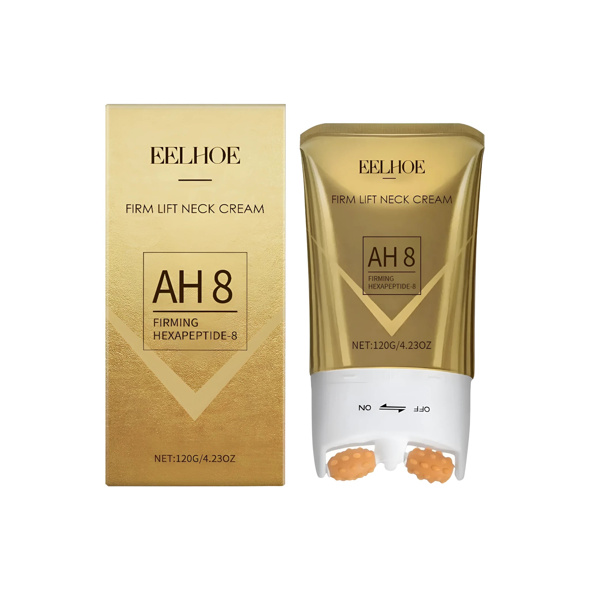 120g jar of firm lift neck cream for the neck and décolletage.