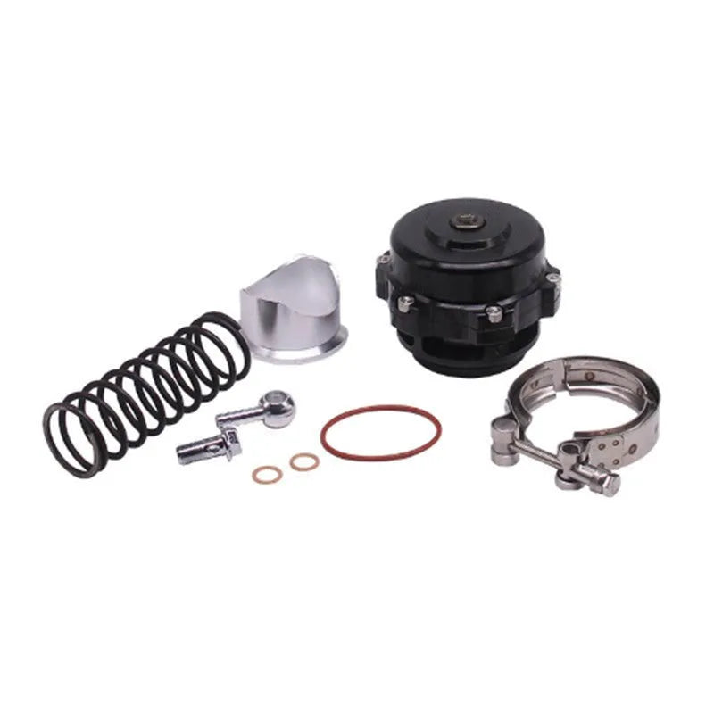 50mm aluminium alloy automotive blowoff valve in choice of six colours for universal turbo applications