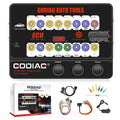 GT100 communication tester with dimensions 23.3cm by 18.3cm by 7.2cm format options