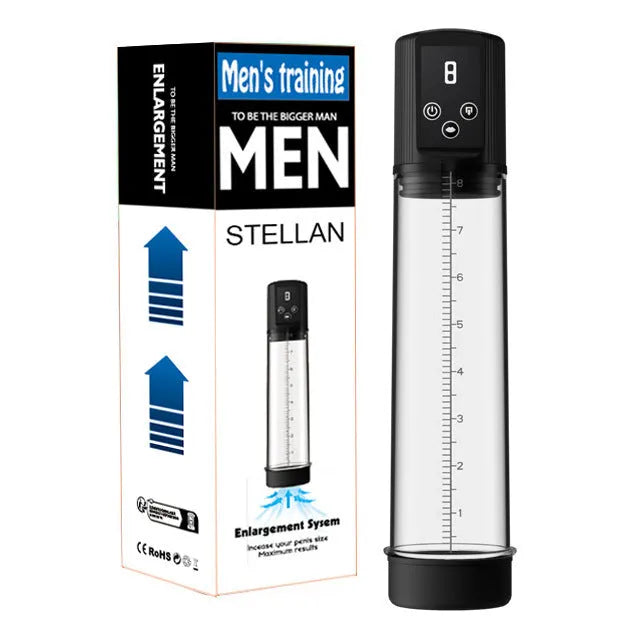 Diqiao electric training pump masturbation device for men with ABS and TPE construction