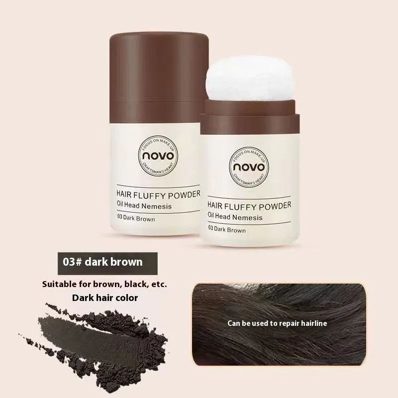 Veejaga mattifying face powder for bangs and hairline oil control in natural colour shades