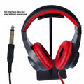 Electric piano headphones with 6.5mm interface in black, suitable for keyboard and guitar practice