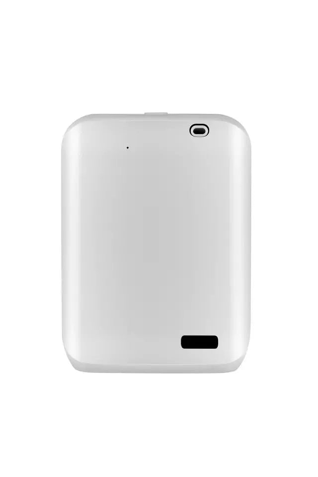 White smart HVAC wall mount aroma diffuser with 150ml capacity and app control functionality