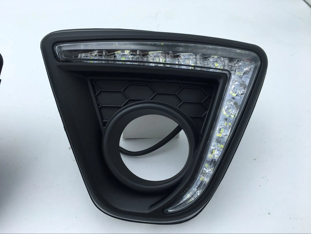 Mazda CX-5 daytime running light LED set with electroplated white light and configuration options