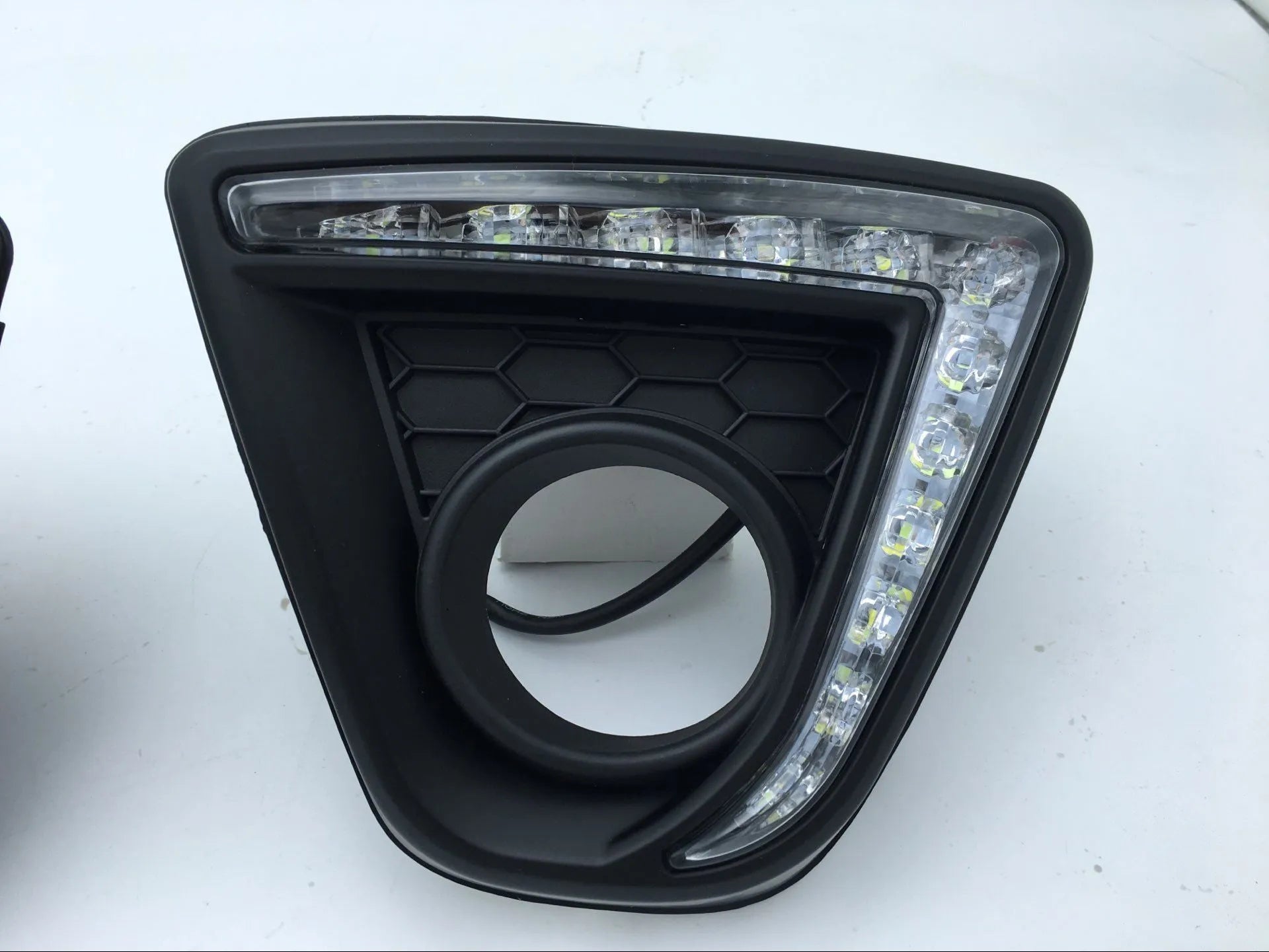 Mazda CX-5 daytime running light LED set with electroplated white light and configuration options