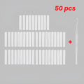 Plastic paronychia nail trimmer with round head nail remover and 50 pads for toenail edge care