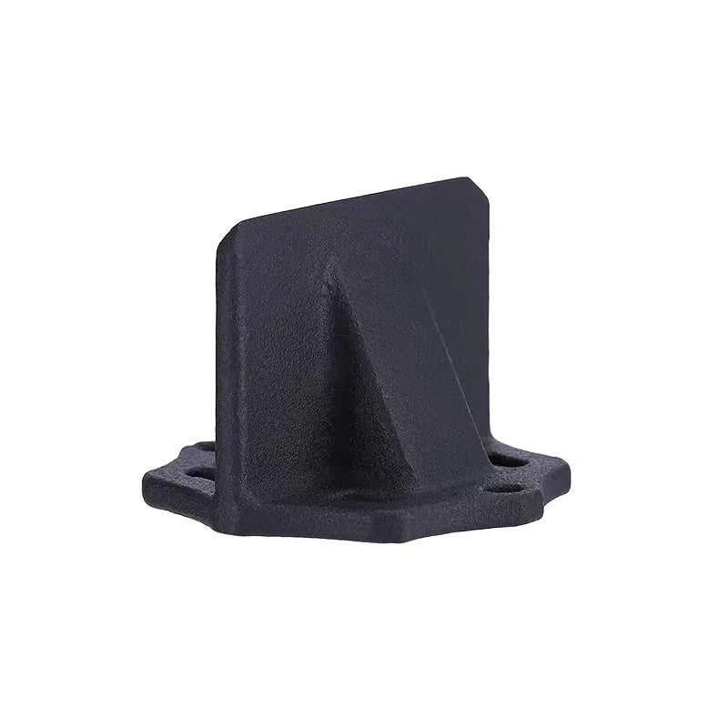 Small square cast iron wood splitter for manual log preparation