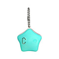 Blue rechargeable pet pendant light for dog collar with three light modes