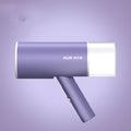 Portable handheld garment steamer in foldable design with purple colour option
