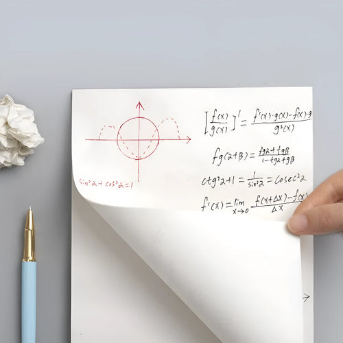 A4 blank draft notebook with eye protection paper for calculus study, 250x170mm