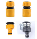 Green high-pressure foam spray gun for car washing with adjustable nozzle and attached water pipe.