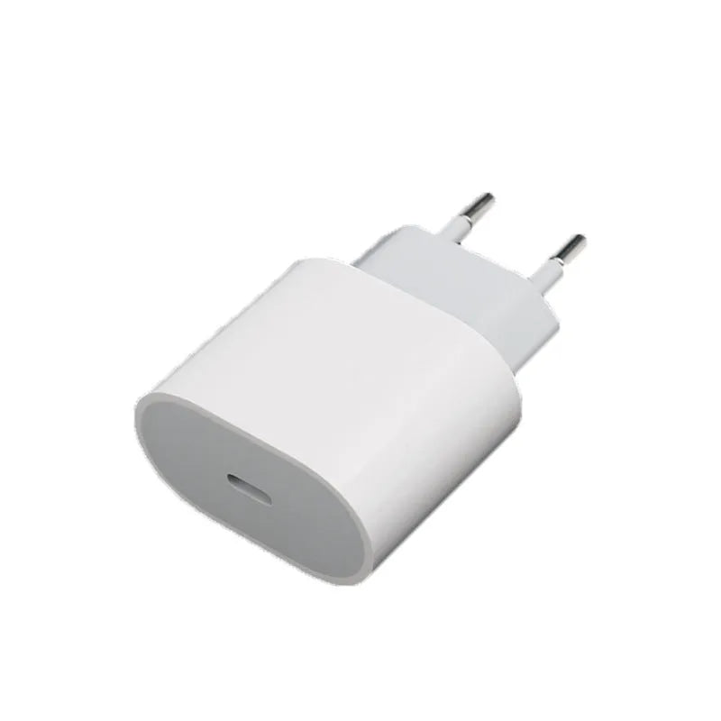 20W PD mobile phone charger with European and American plug variants