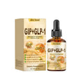 60ml bottle of Drip Health Drops liquid supplement with dropper for intestinal support.