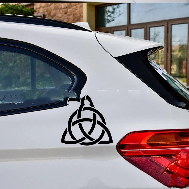 Black, white, and laser finish car body stickers for sunscreen and waterproof vehicle personalisation.