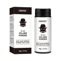 40g hair styling powder container for oil control and volume with transparent formula