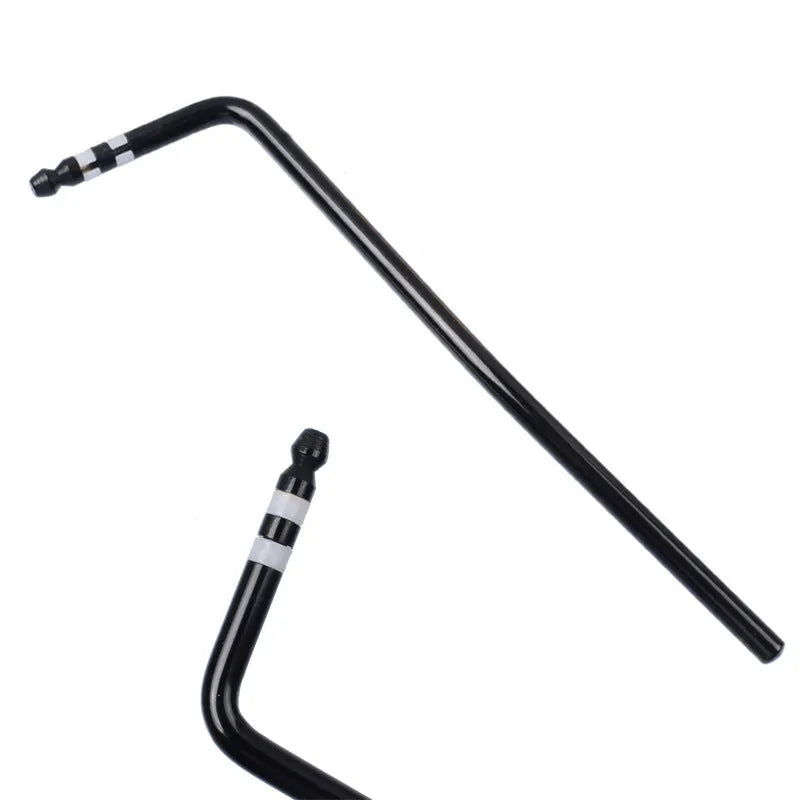 Metal guitar tremolo bar in black, blue, gold, and silver colour options.