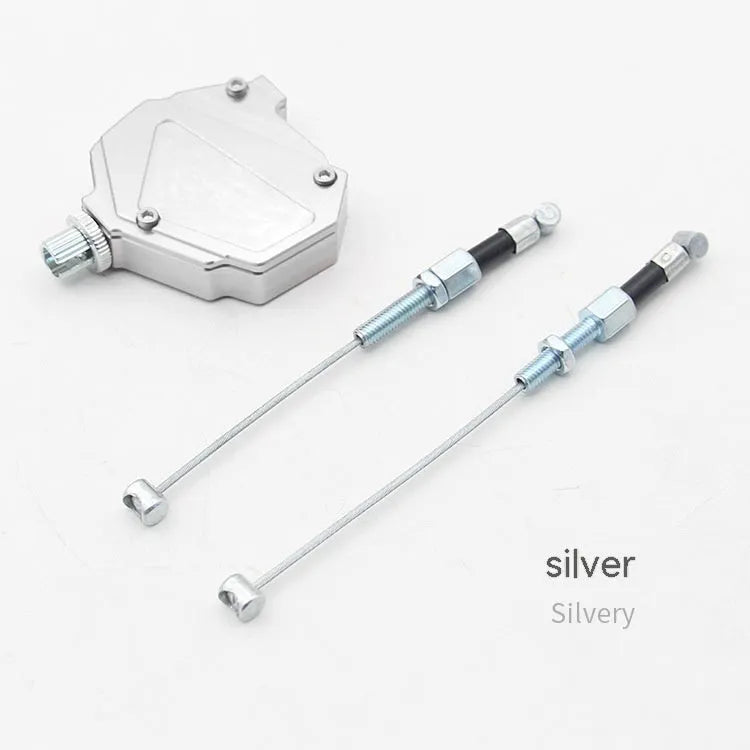 Aluminium alloy motorcycle clutch labour-saving box kit shown in multiple colour options.