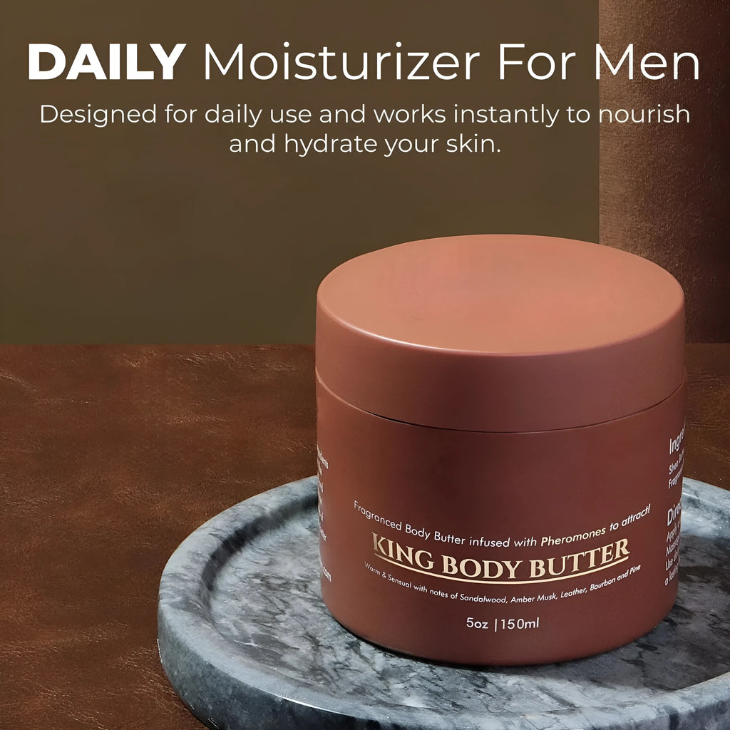 Moisturising nourishing body cream in packaging for universal skin types