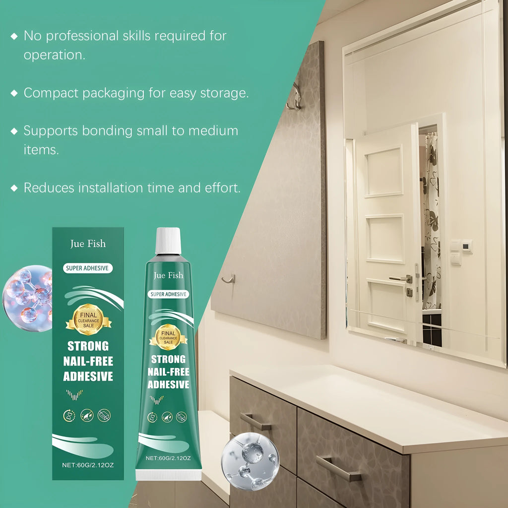 100g tube of strong nail-free adhesive with water-based PVA formula