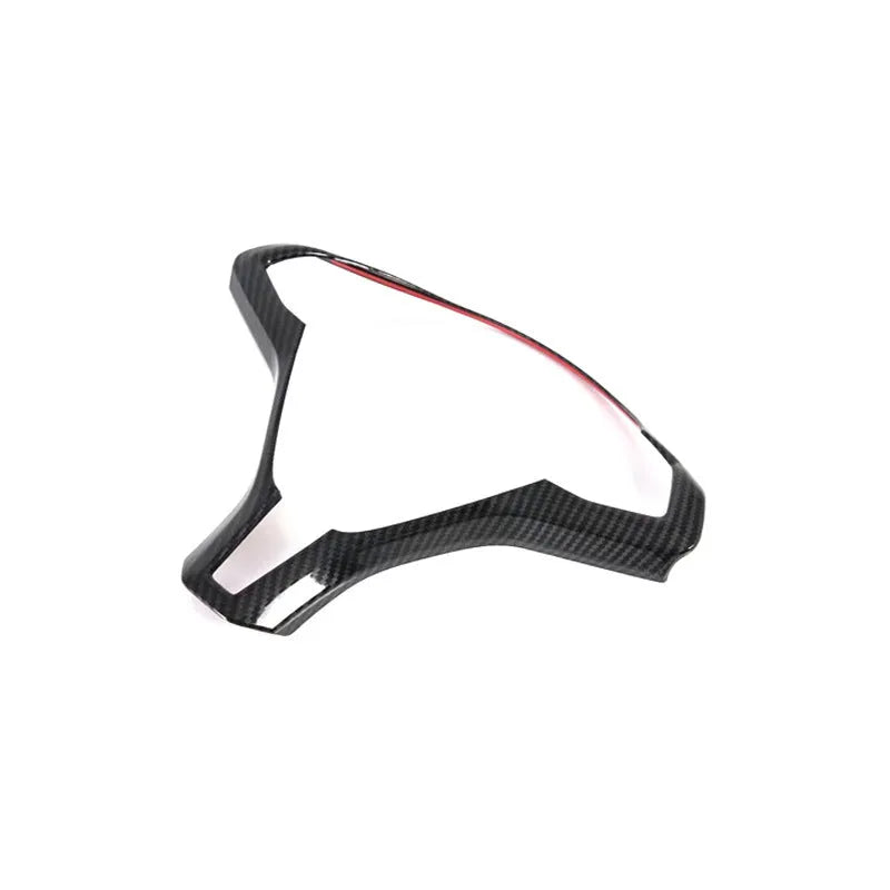 Tesla Model S steering wheel decorative frame in carbon fibre finish