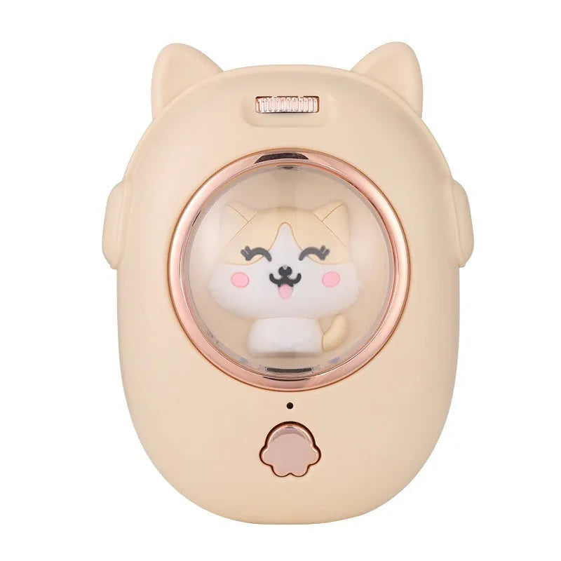 Pink and yellow multifunctional pet comb with built-in laser light for grooming cats and dogs