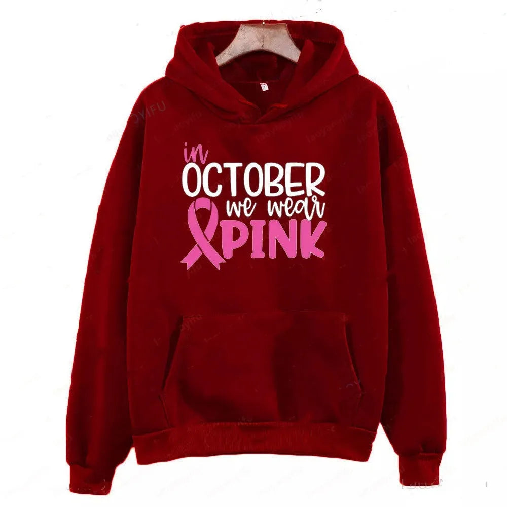 Retro art print sweatshirt hoodie with side seam pocket in multiple colour options