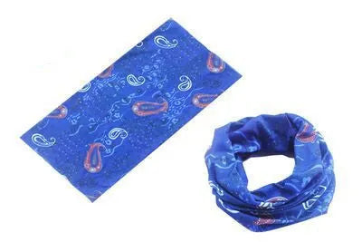New outdoor variety magic bandana cycling mask neck cover sunscreen 49x24cm polyester, 39 patterns shown in a flat layout