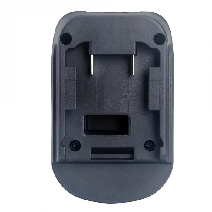 Black Milwaukee DM18M to Makita H99F battery adaptor converter for power tools