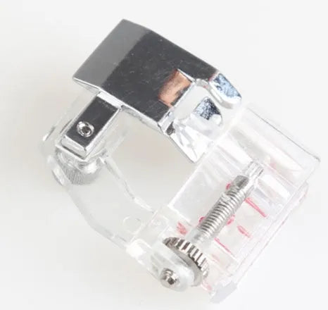 CIASSTHREE adjustable snap-on bias binder presser foot for sewing machines on a white background.