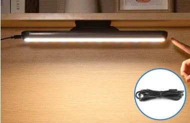 Cool charge type magnet adsorption eye protection desk lamp LED light bar with ABS material and USB recharge