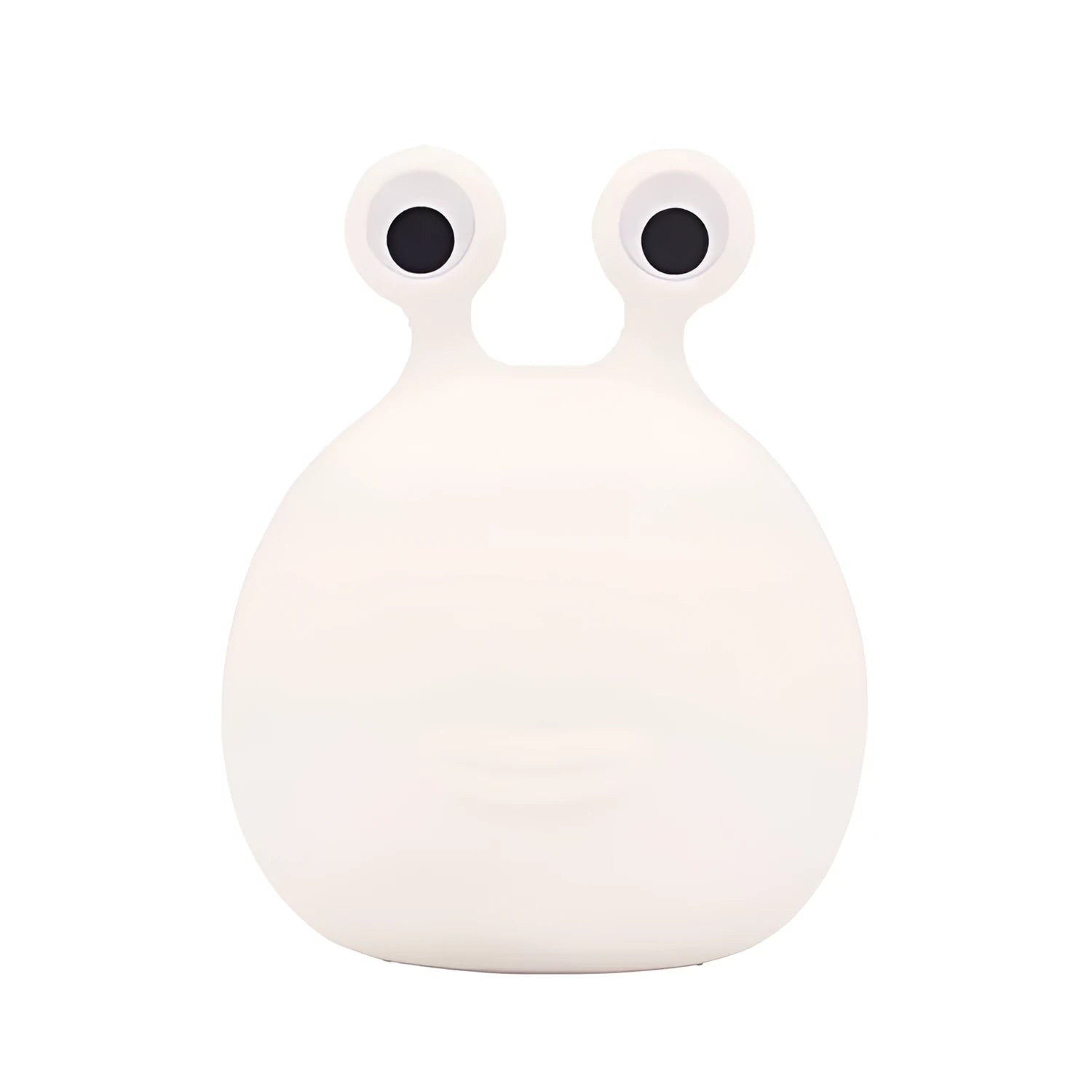 LED slug night light with touch switch, white glow, USB powered, cartoon animal design
